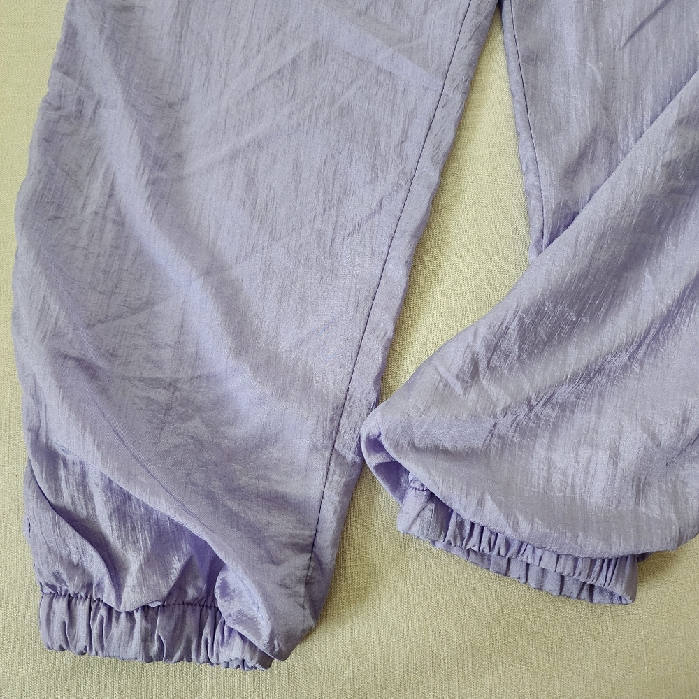 Vintage lavender windbreaker pants petite medium - Picture 5 of 10